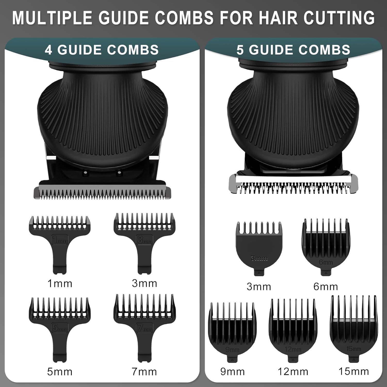 Scttomon Recortadora de barba para hombres, kit profesional de aseo...