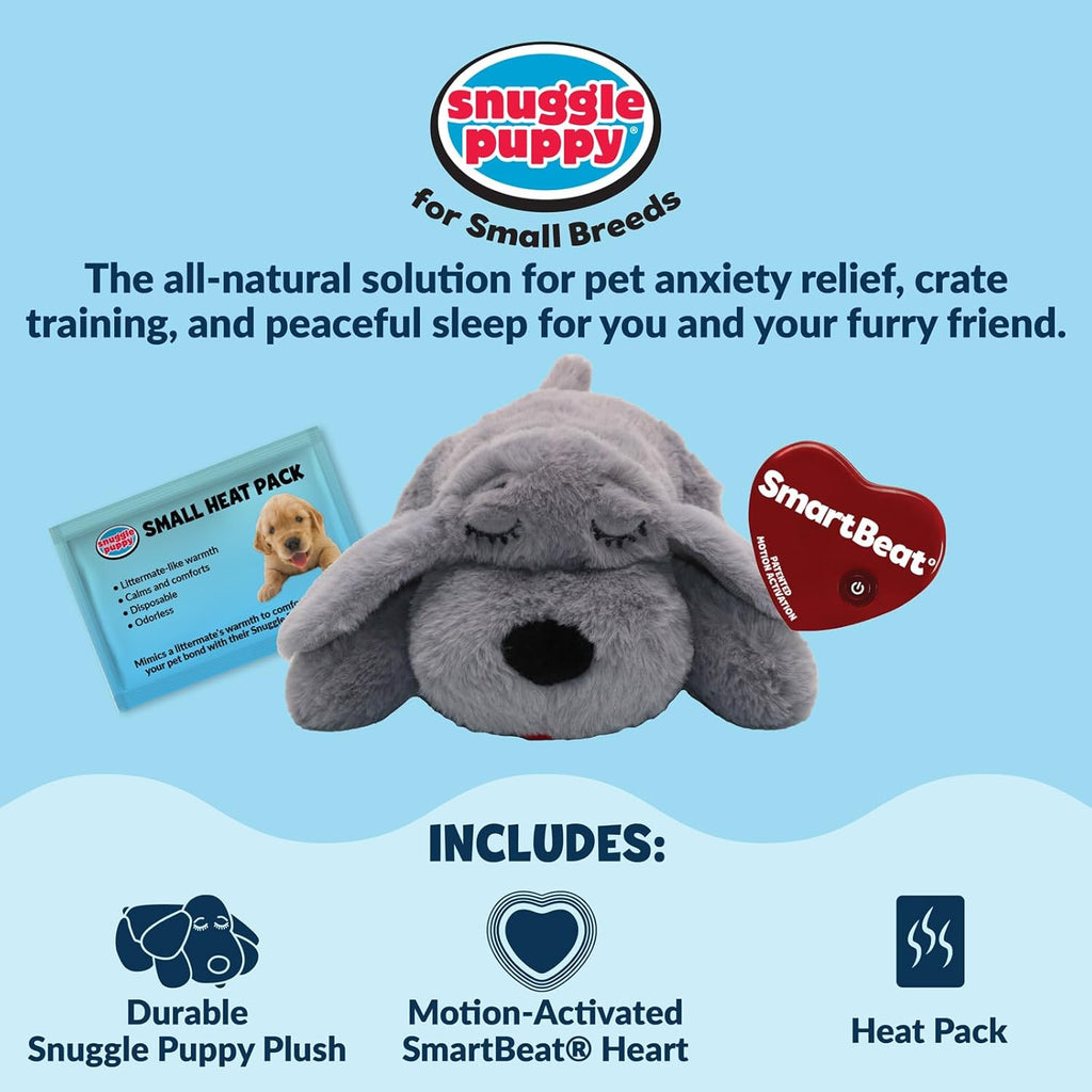 Snuggle Puppy Junior - Juguete para cachorros con latido del corazó...