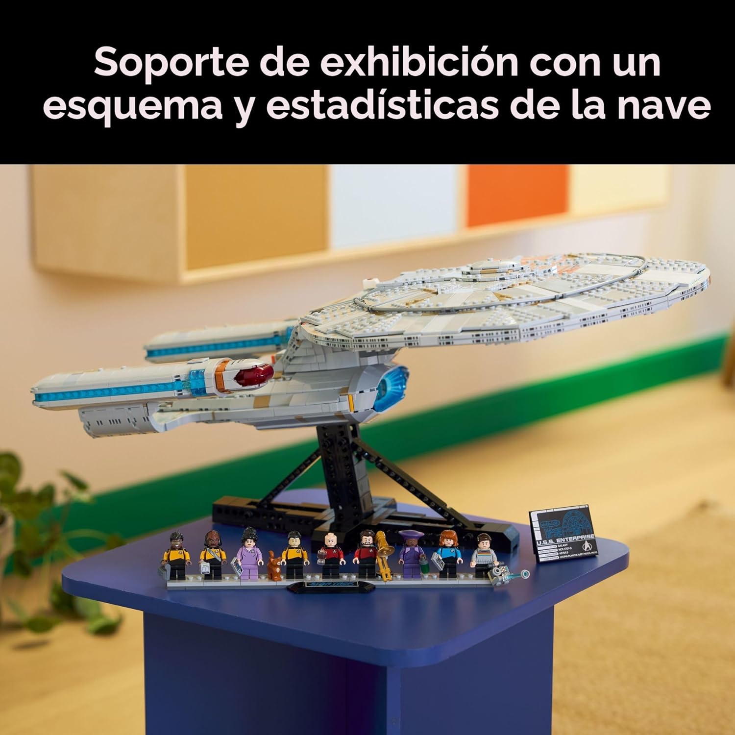 LEGO Icons Star Trek: U.S.S. Enterprise NCC-1701-D - Juegos de cons...