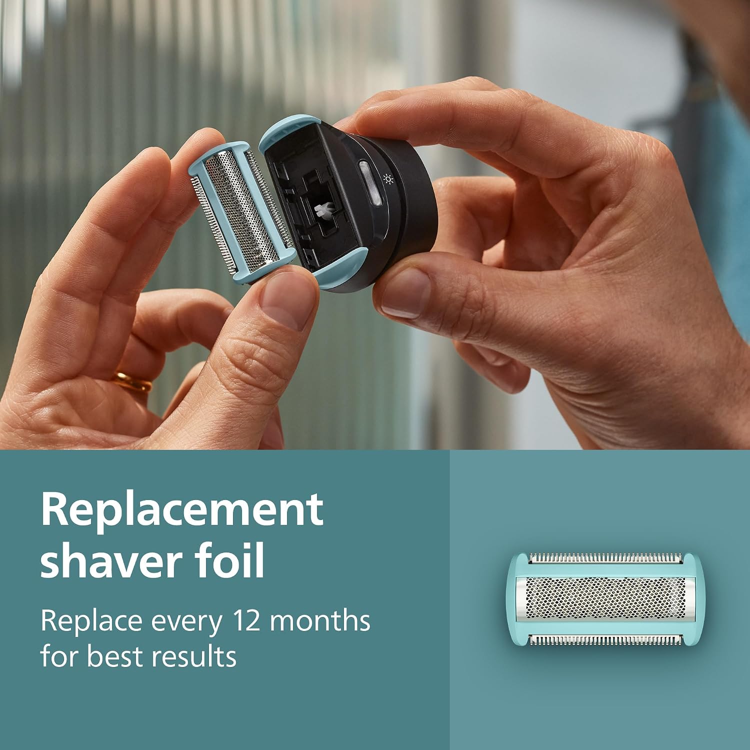 Philips Norelco Body Groomer serie 9000, recortadora íntima para us...