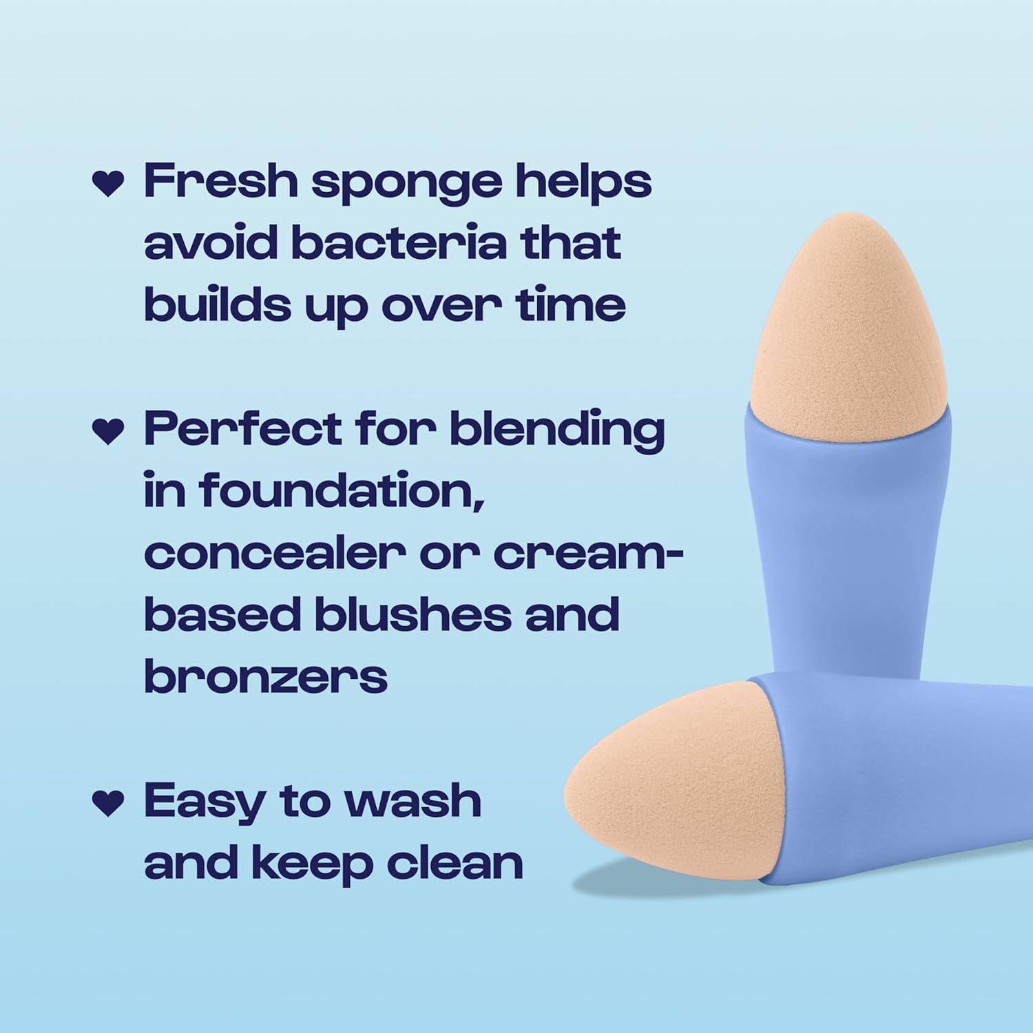 Alleyoop Multi-Tasker - Brocha de maquillaje 4 en 1, todo en uno, r...