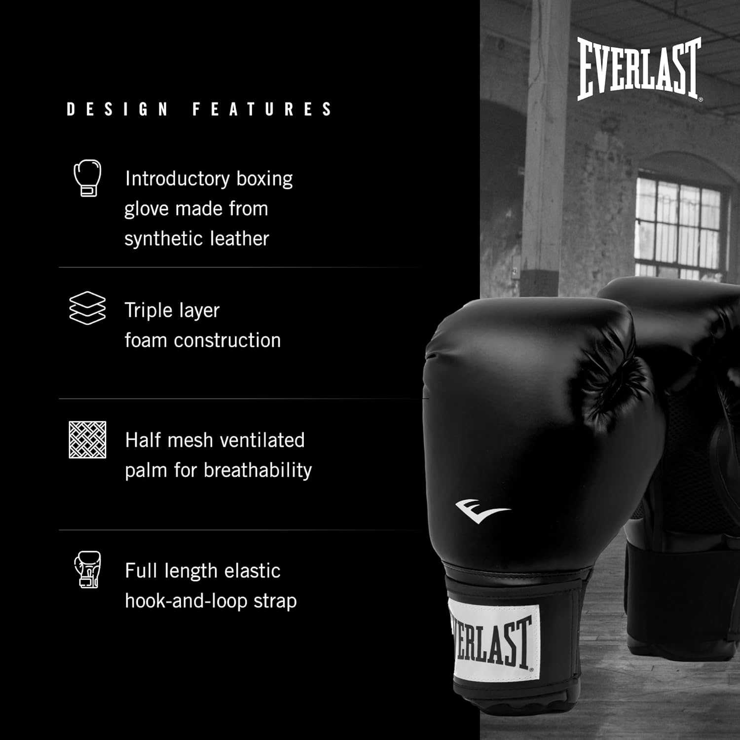 Everlast Prostyle 2 Guantes de Boxeo, Guantes de Entrenamiento de N...