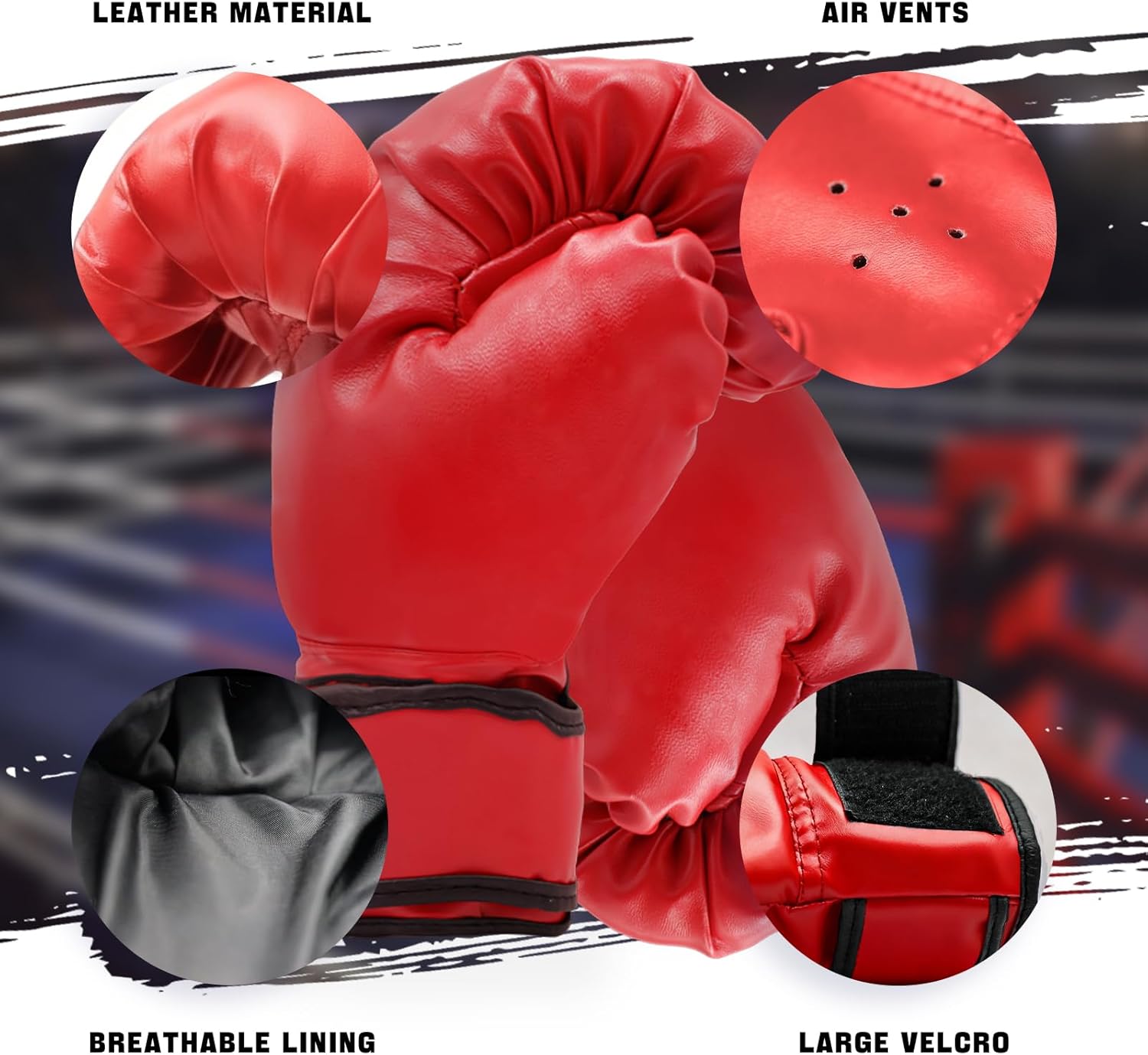 Juego de Boxeo de 14 Piezas, Equipo de Boxeo para Principiantes, In...