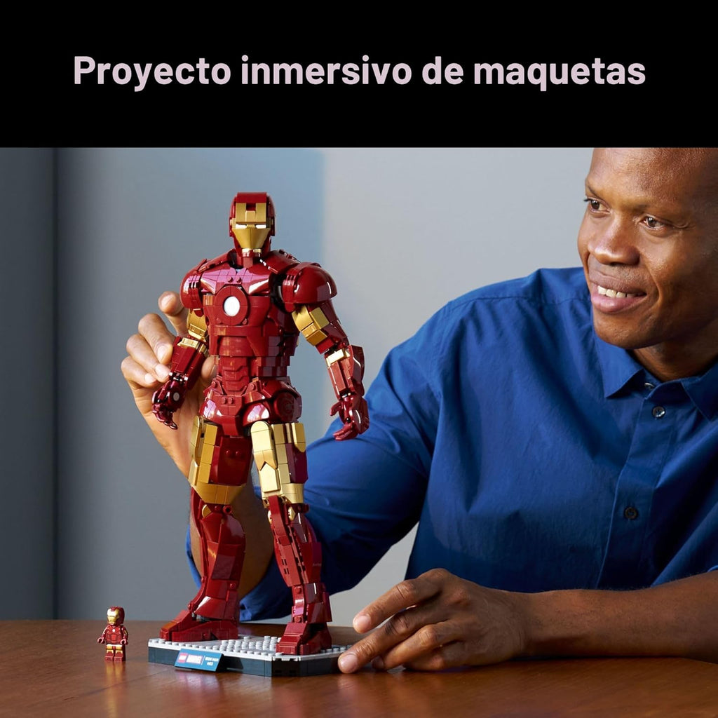 LEGO Marvel Iron Man Mark 3 Edición de coleccionistas - Set de cons...