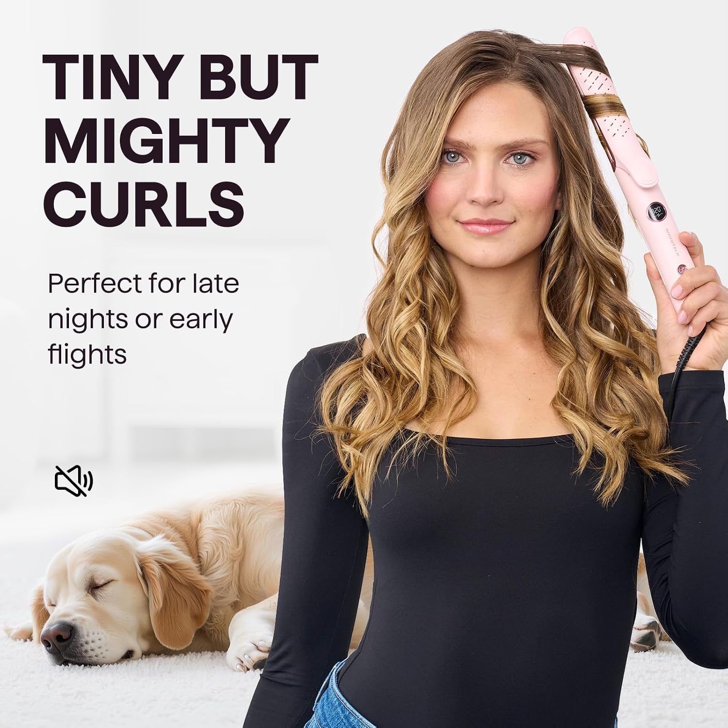 Wavytalk Airflow Styler Whirlwind Curl, alisador de cabello y rizad...