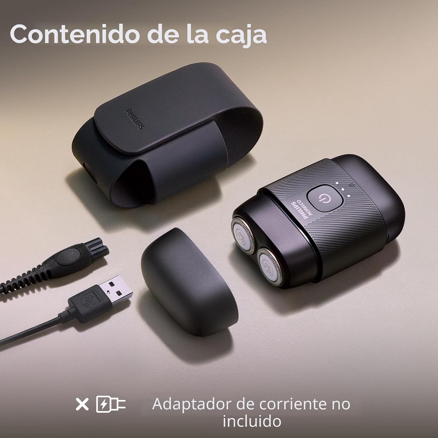 Philips Norelco Shaver Serie 500 - Afeitadora eléctrica compacta, s...