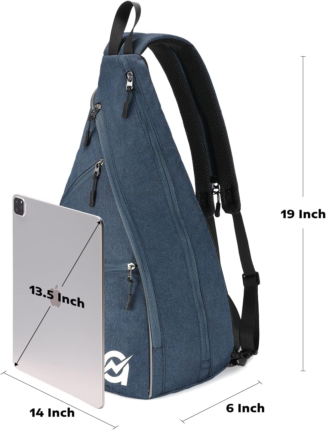 A11N SPORTS Bolsa de Pickleball, Bandolera Reversible con Correa Cr...