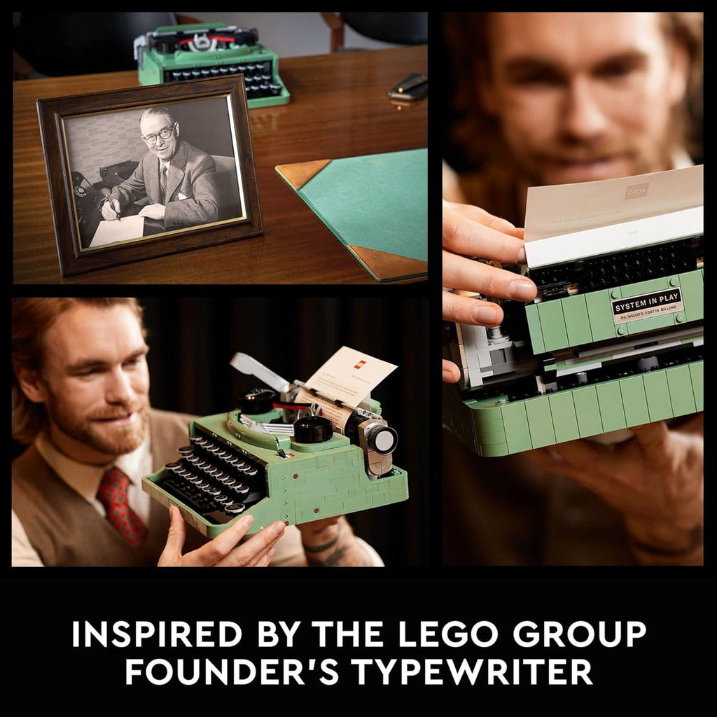 Lego Ideas Typewriter 21327 - Juego de construcción para adultos, m...