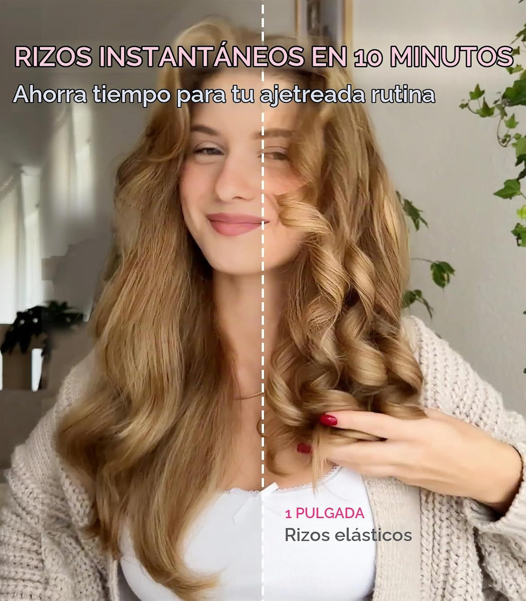 TYMO Rizador Automático Giratorio - TYMO CURLPRO Varilla de Ondas d...
