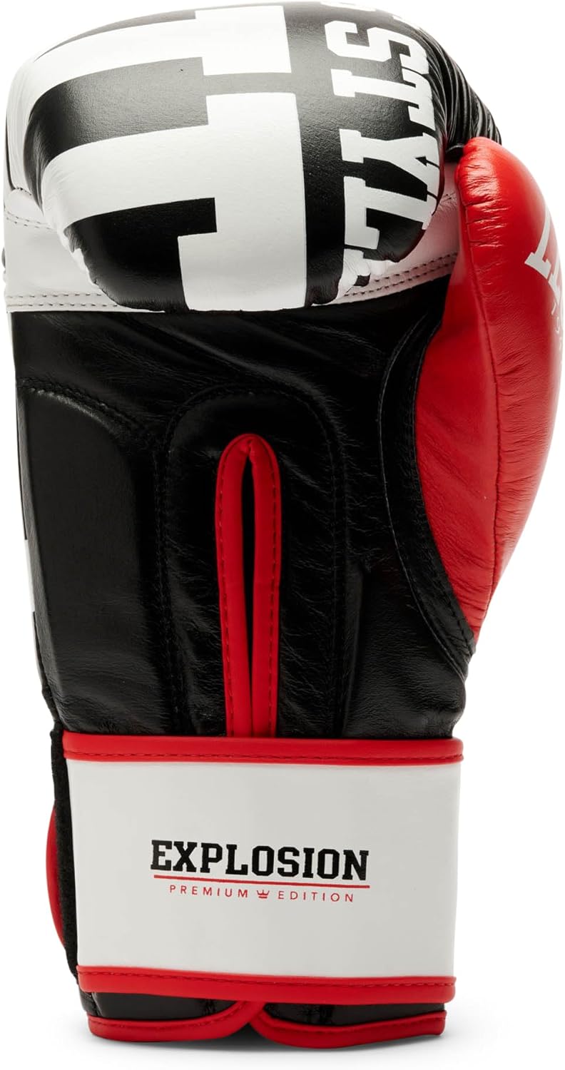 Leone 1947 Guantes de Boxeo Explosión - Negro, 10 oz