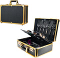 GGAIFbp Caja de accesorios de peluquería,Maletín de peluquería male...
