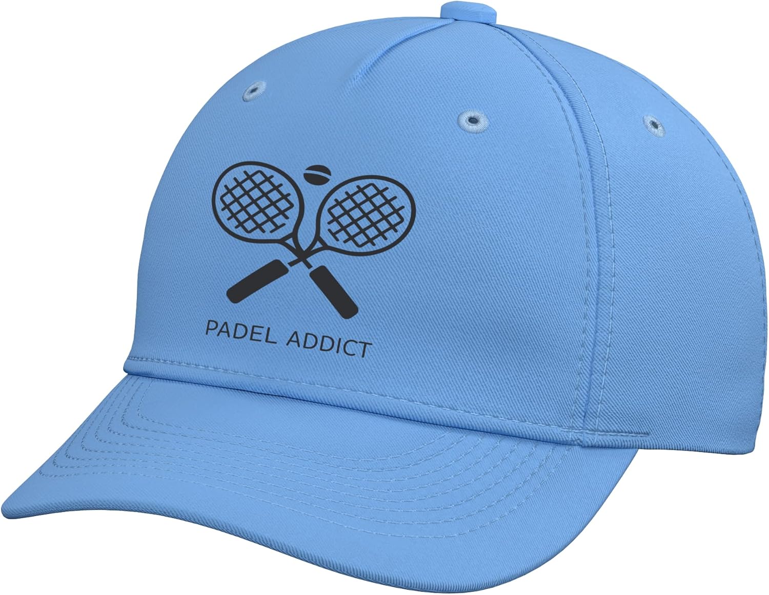 Padel Addict Game On! Gorra de béisbol ajustable para entusiastas d...