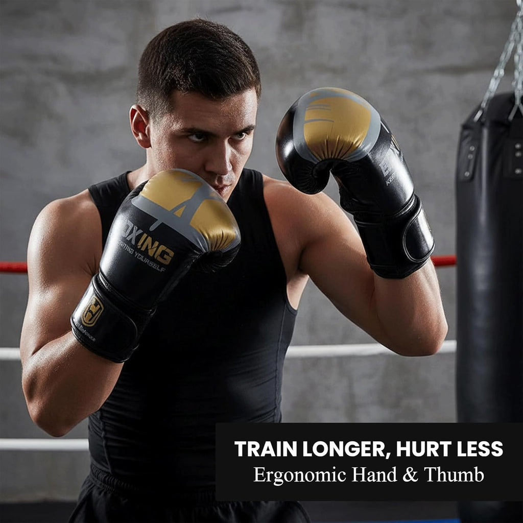 EVERVA HUB -Guantes de boxeo \u2013 Guantes de entrenamiento de pie...