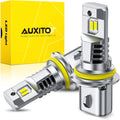 AUXITO Combo de bombillas LED 9007, 40,000 lm súper brillantes, paq...