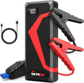 SYPOM Arrancador portátil para coche, 4150 A, máximo, cargador de b...