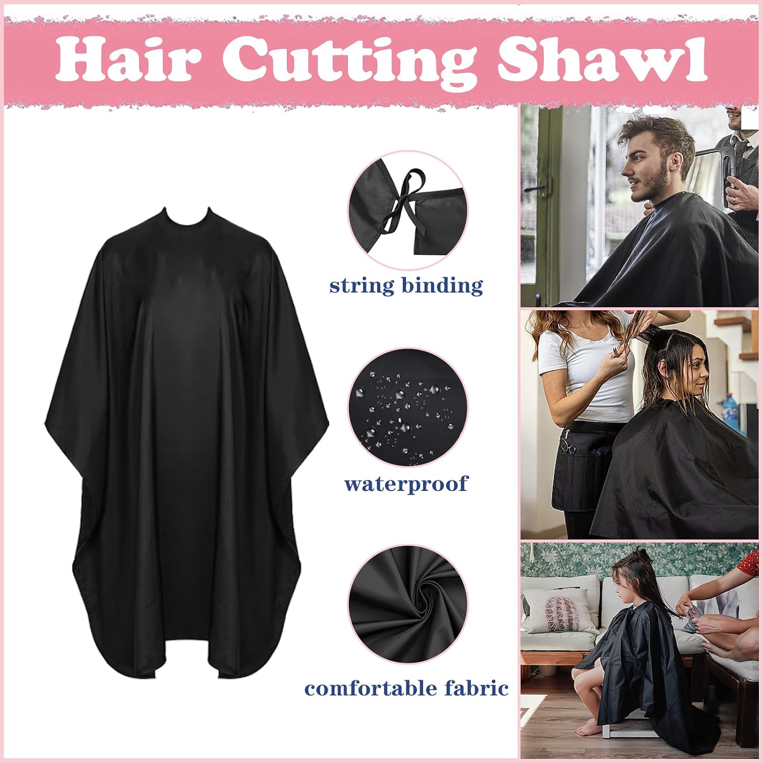 Kit de tijeras de corte de cabello, 27 piezas de tijeras profesiona...