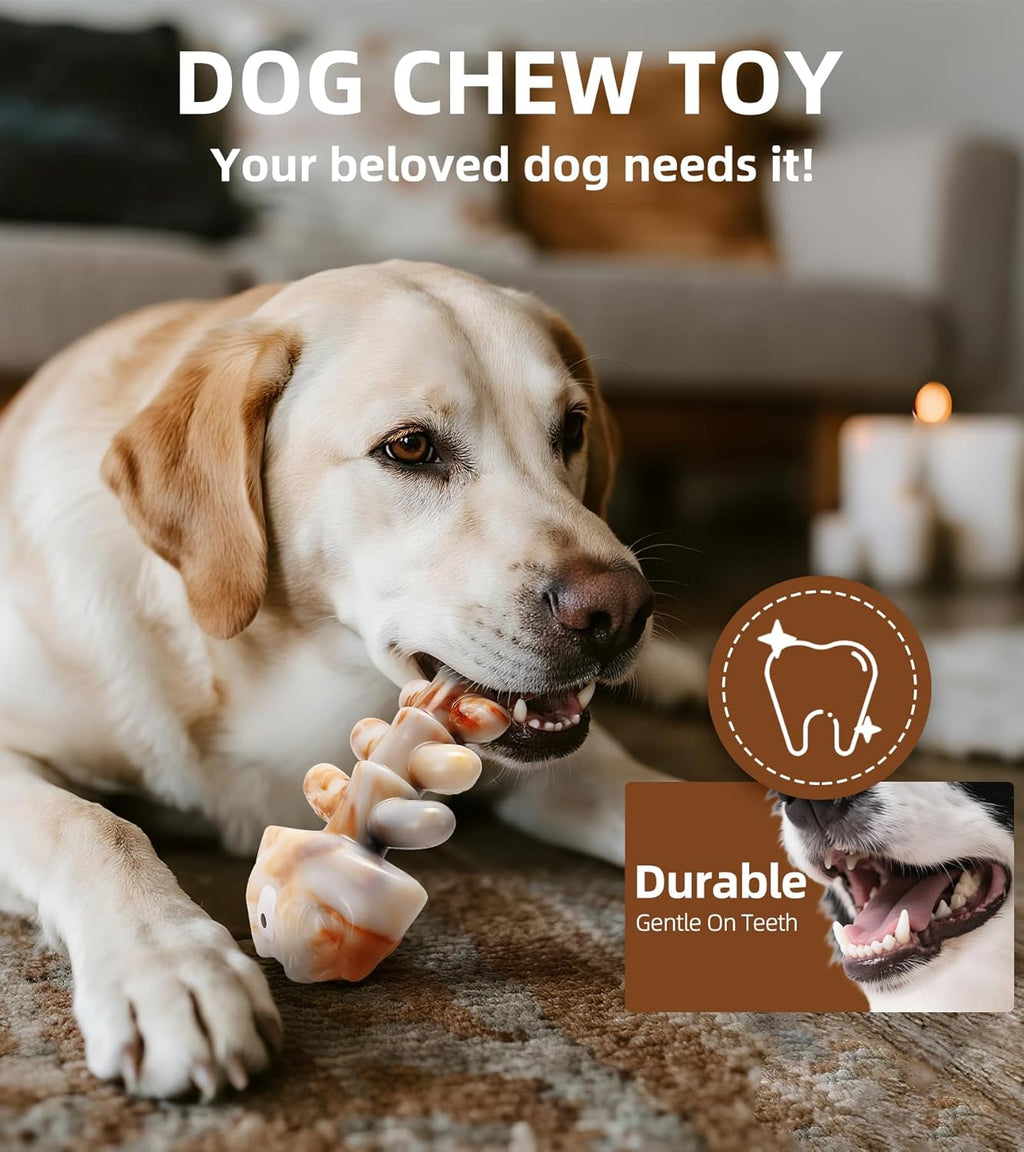 Reexsdfde Juguetes resistentes para perros, juguetes indestructible...