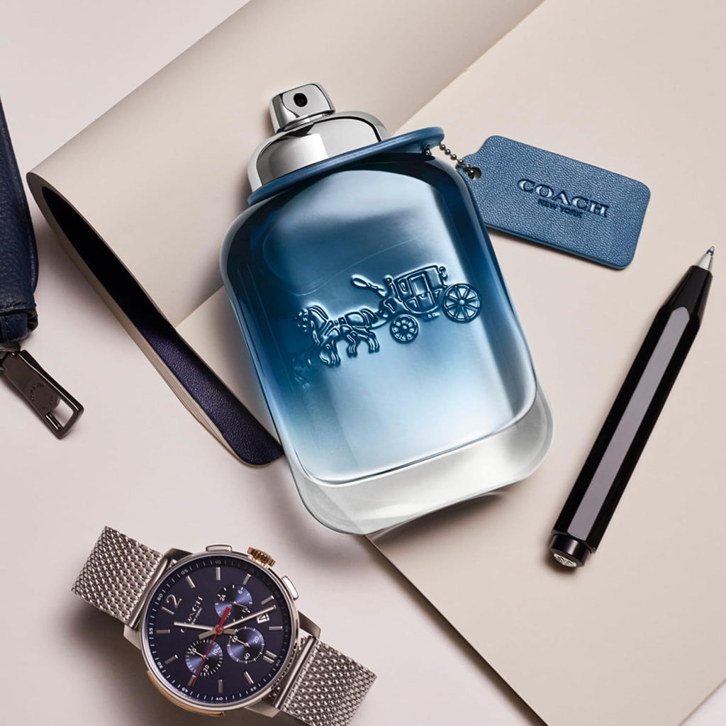 Coach Blue Eau de Toilette - Fragancia masculina - Fougere Watery -...