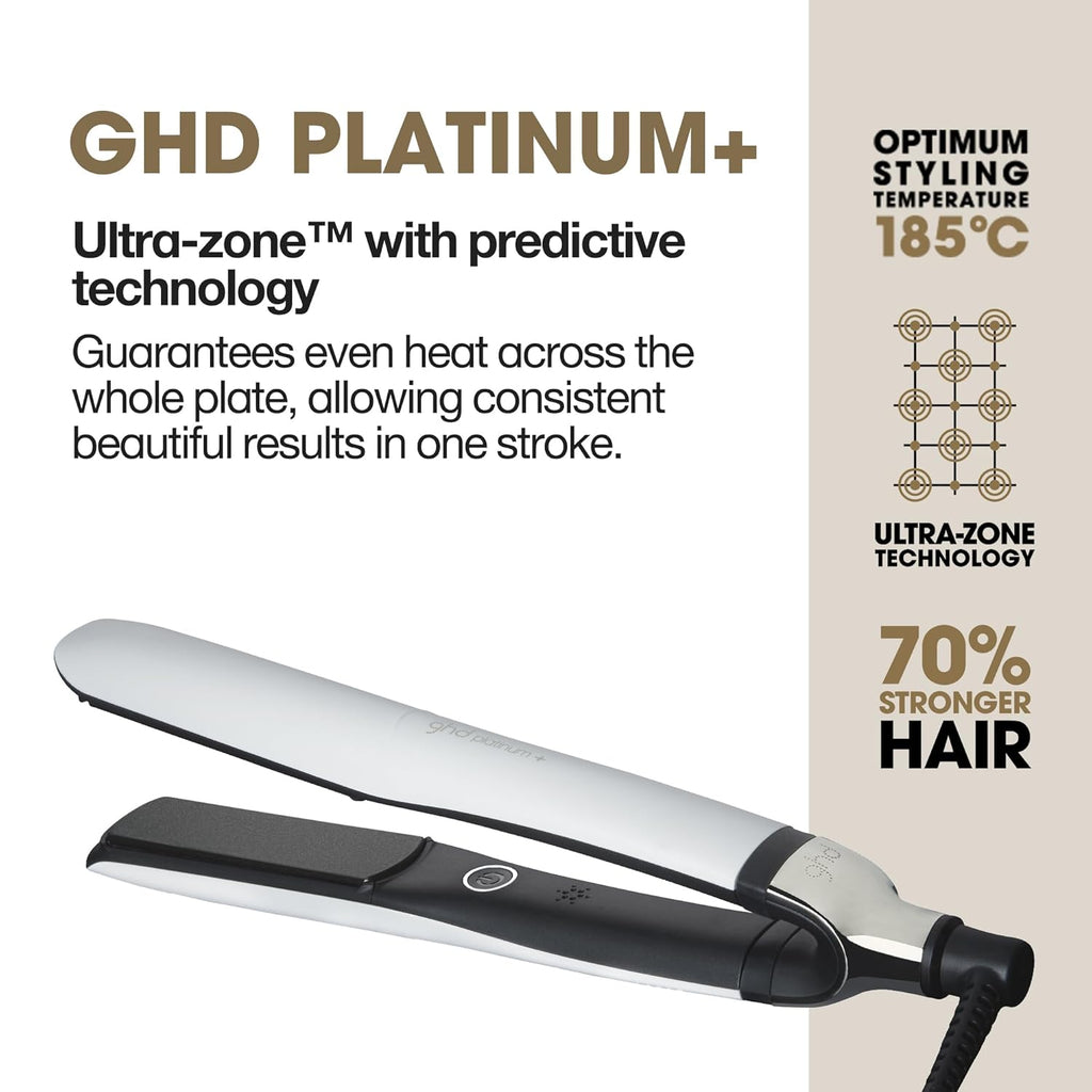 Plancha de pelo ghd Platinum+ Styler \u2015 de 1", herramienta prof...