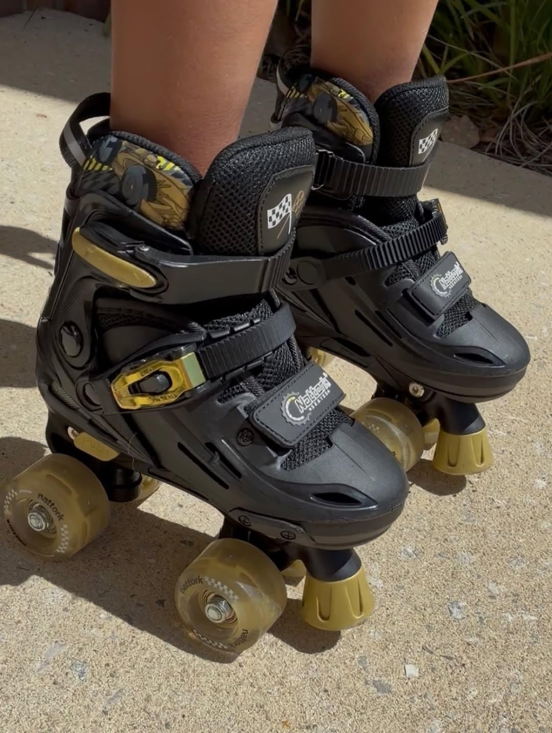 Nattork - Patines ajustables para niños, chicos y chicas adolescent...