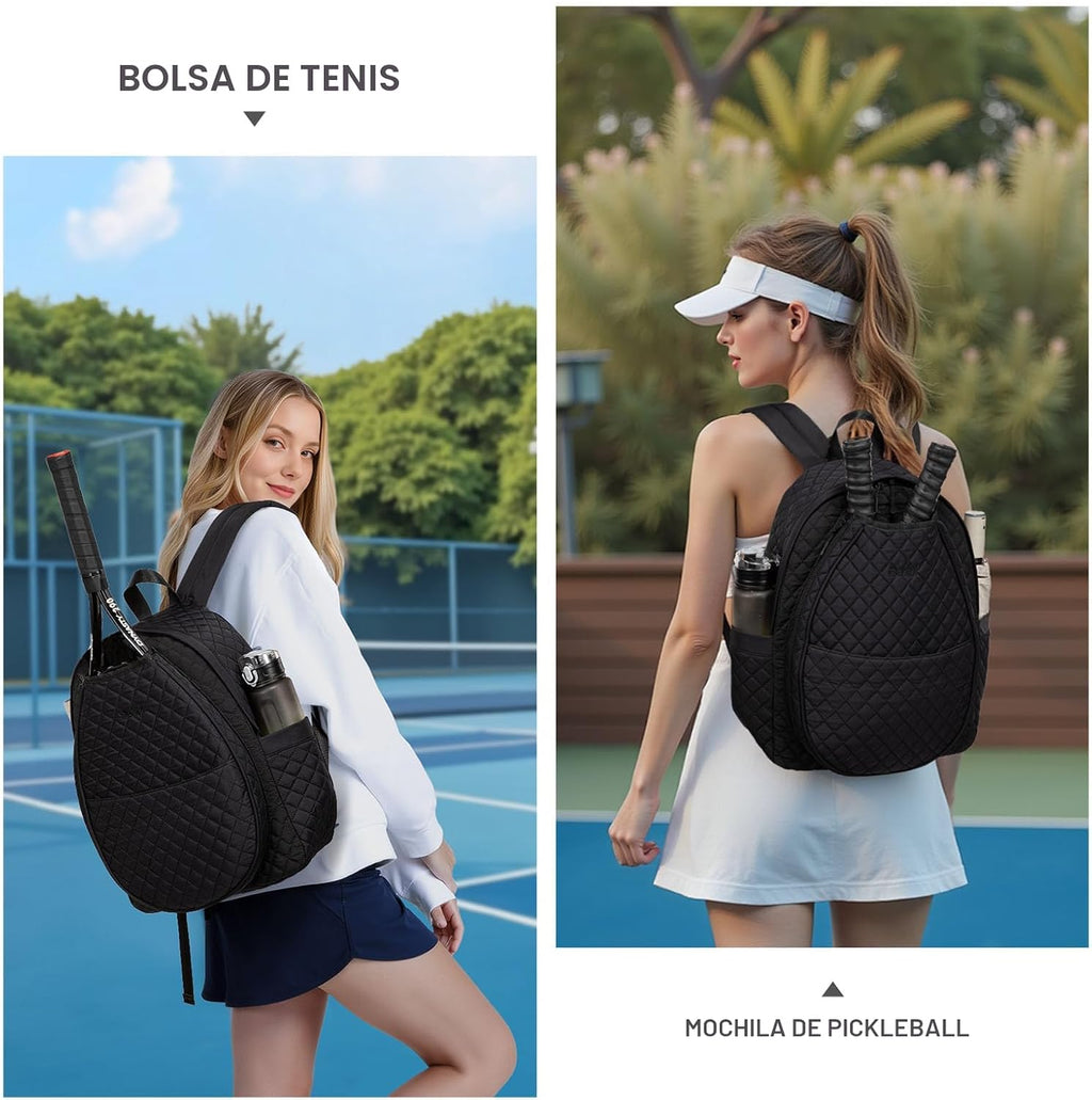 Sucipi Bolsas de tenis para mujeres, Mochila bolsa acolchada para r...