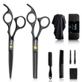 Sirabe Juego de 10 tijeras de corte de cabello, kit profesional de...