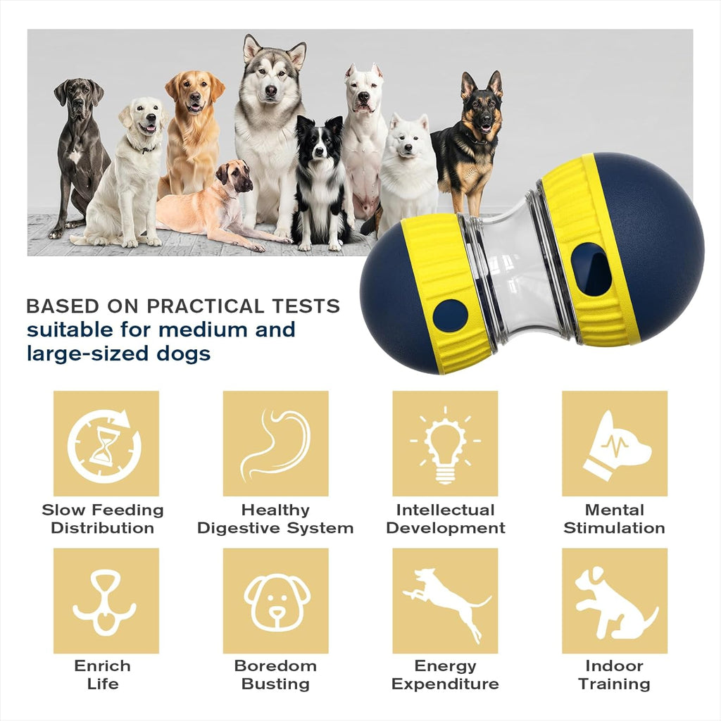 TLKNG Juguete de enriquecimiento para perros de tamaño extra grande...