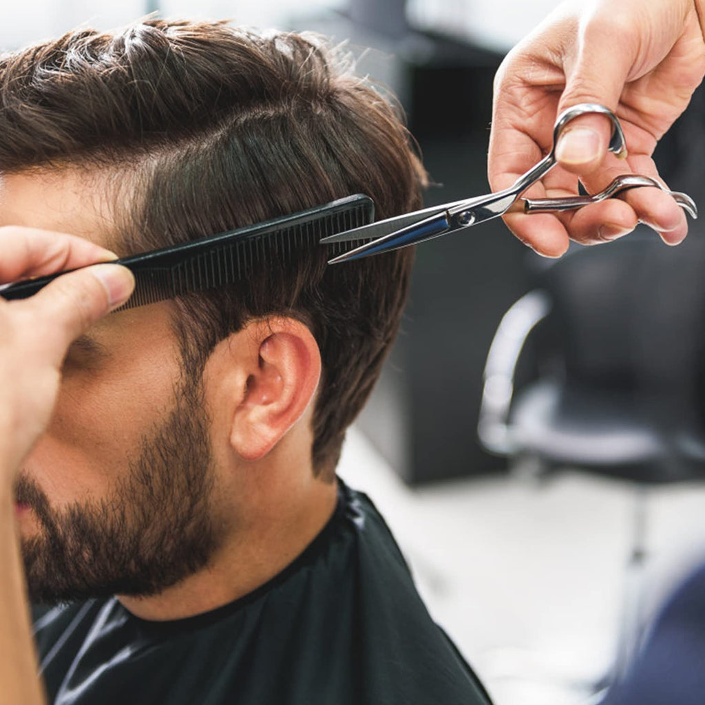 Juego de tijeras de corte de cabello y adelgazamiento, tijeras prof...
