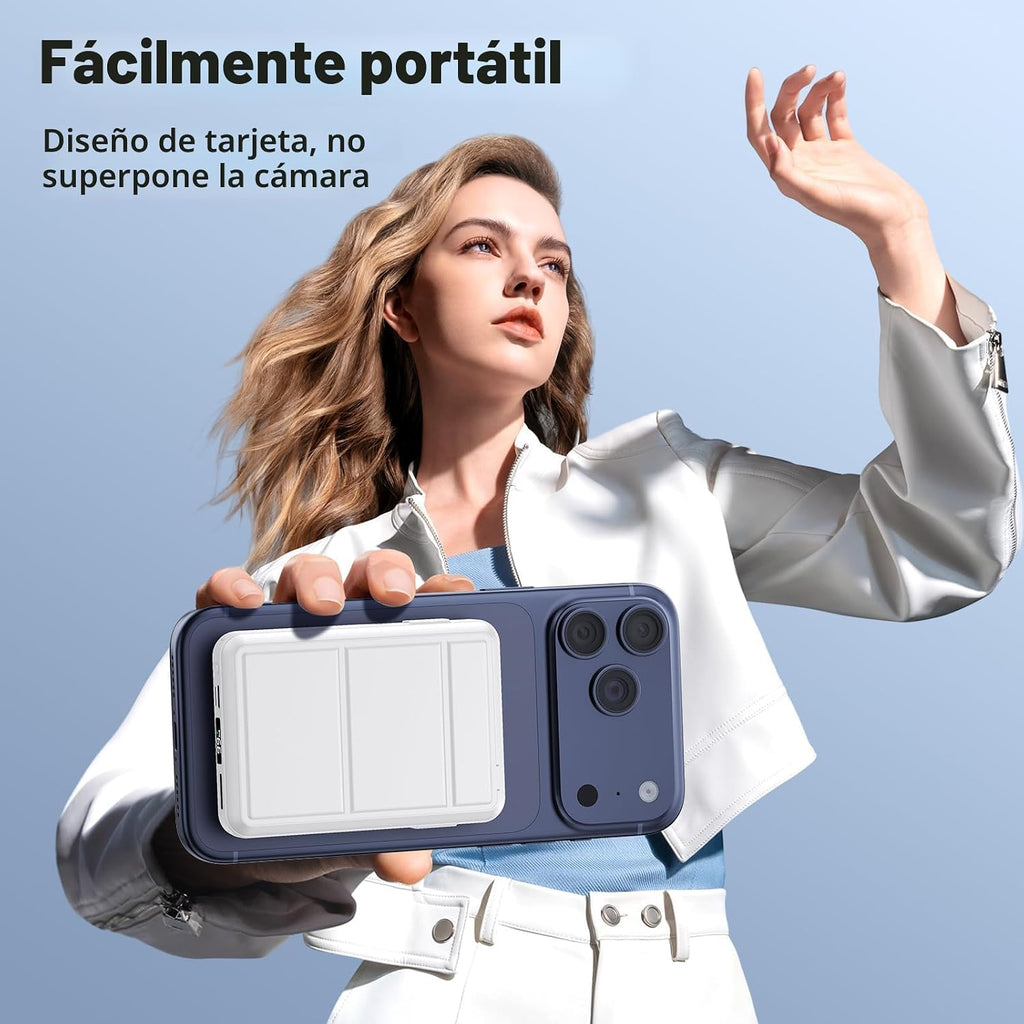 Azmuth Cargador portátil MagSafe, banco de energía magnético de 100...