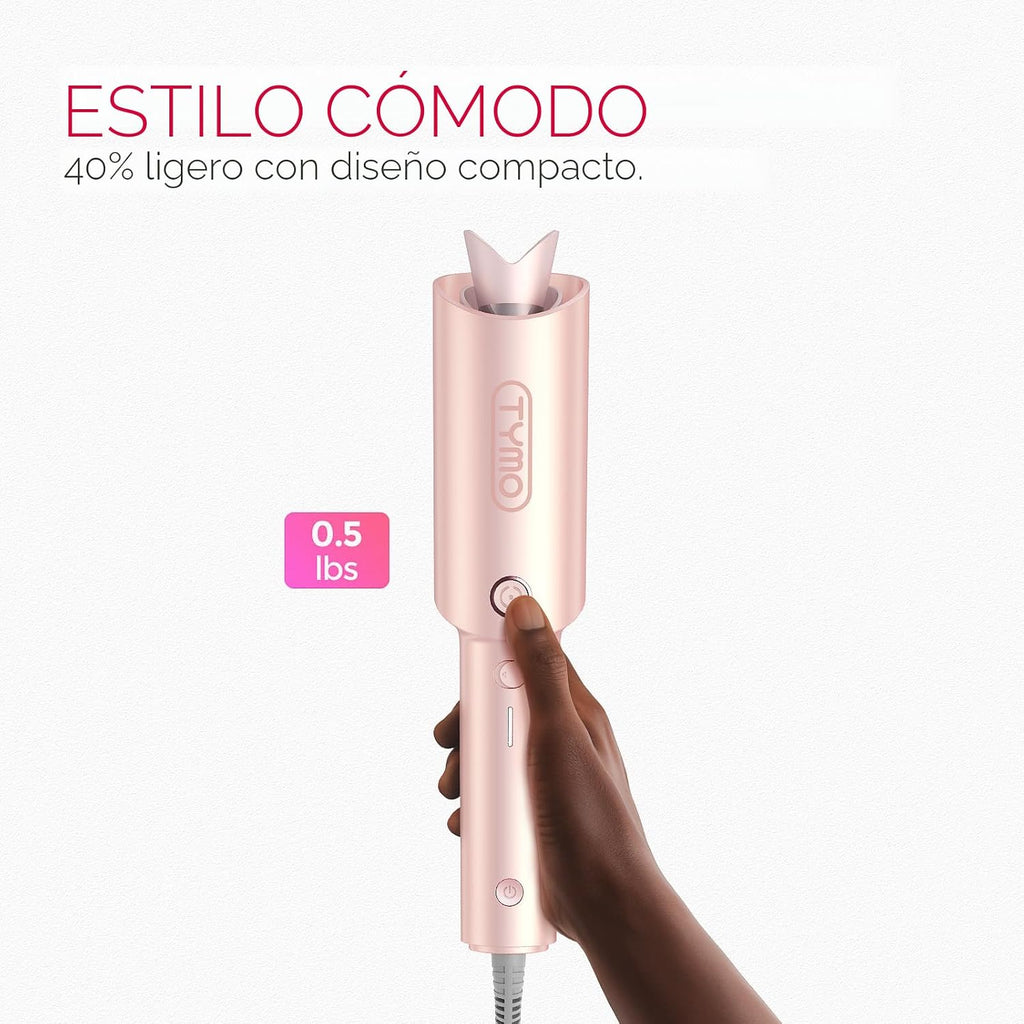 TYMO Rizador Automático Giratorio - TYMO CURLPRO Varilla de Ondas d...