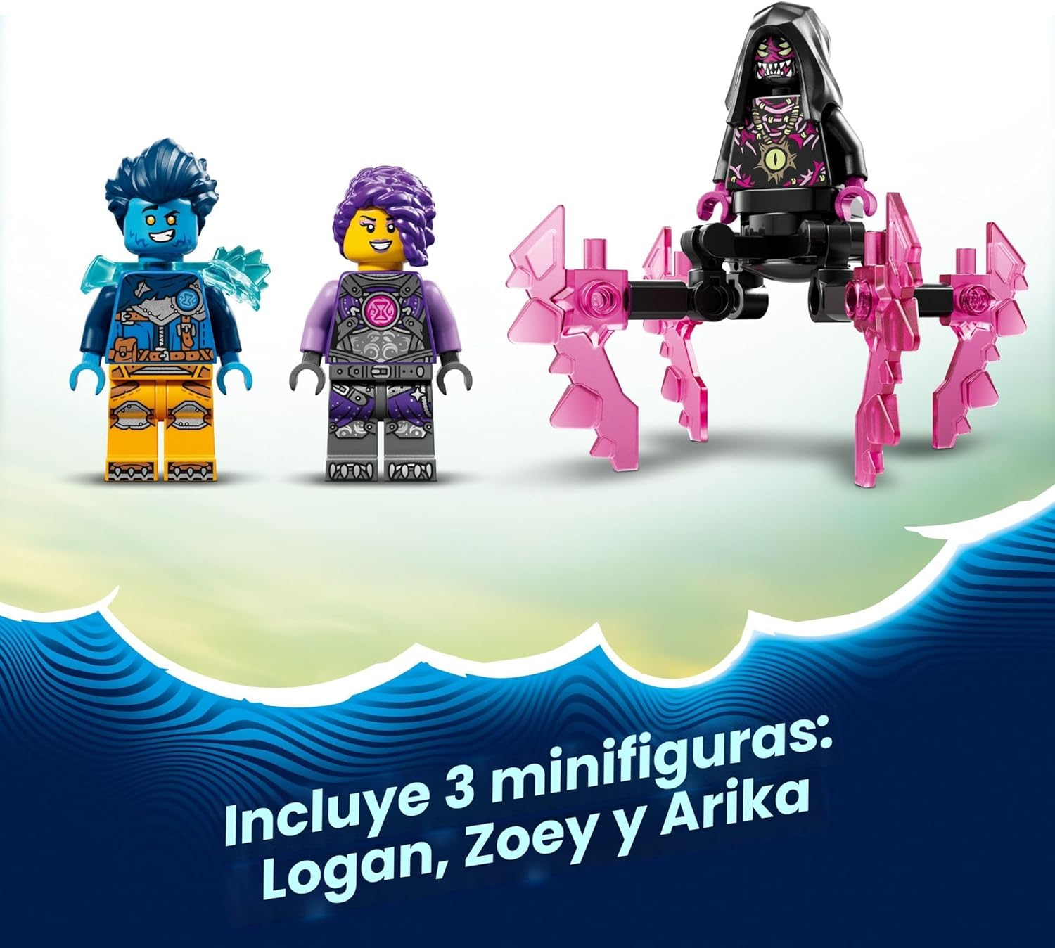 LEGO DREAMZzz - Juguete de construcción submarino de cocodrilo para...