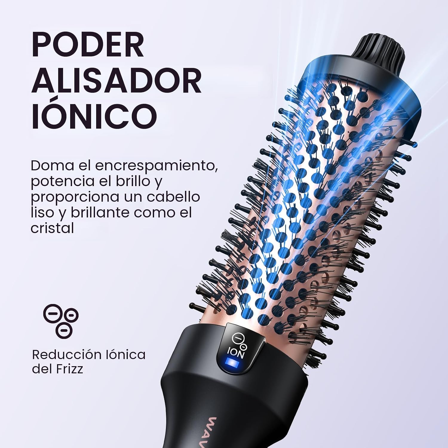 Wavytalk - Cepillo térmico para aumentar el soplado de 1.5 pulgadas...