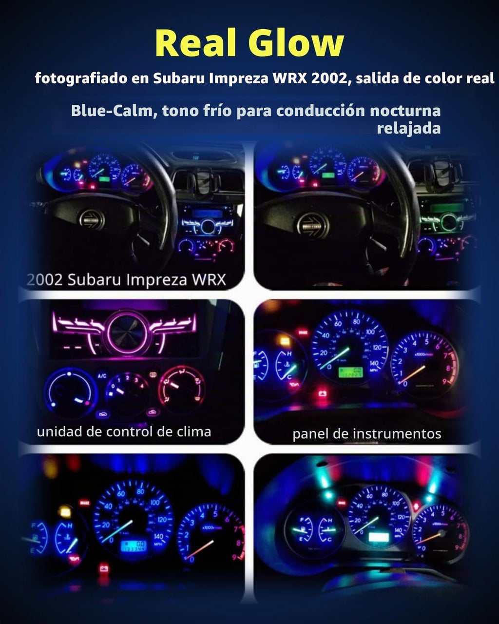 WLJH Canbus - Enchufe de bloqueo giratorio ultra brillante Pc74 T5...