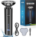 Maquinilla de afeitar eléctrica para hombres, maquinilla de afeitar...