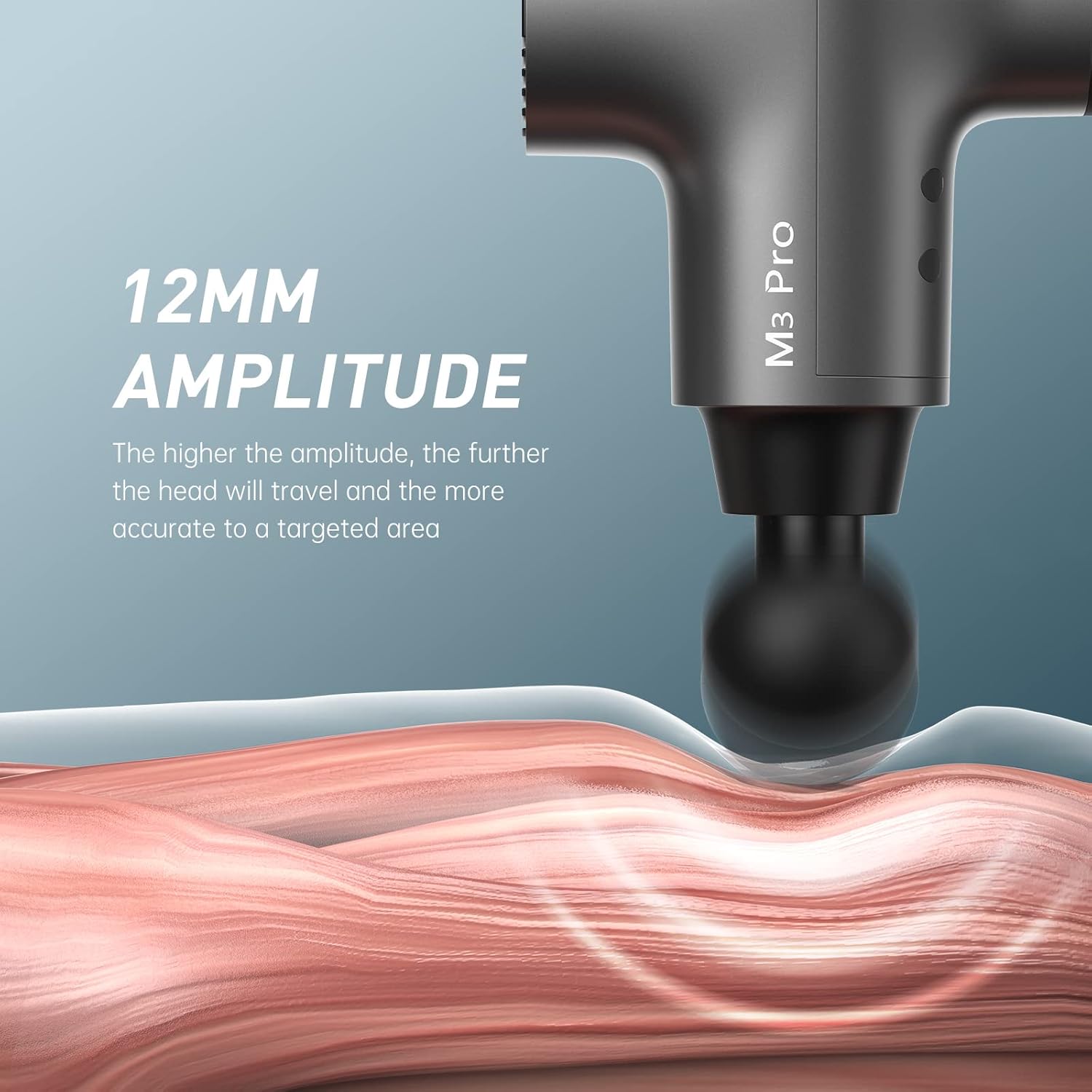 opove M3 Pro 2 Pistola de Masaje de Tejido Profundo con Percusión,...