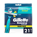 Sensor2 Plus Pivot - Maquinilla de afeitar desechable para hombre,...