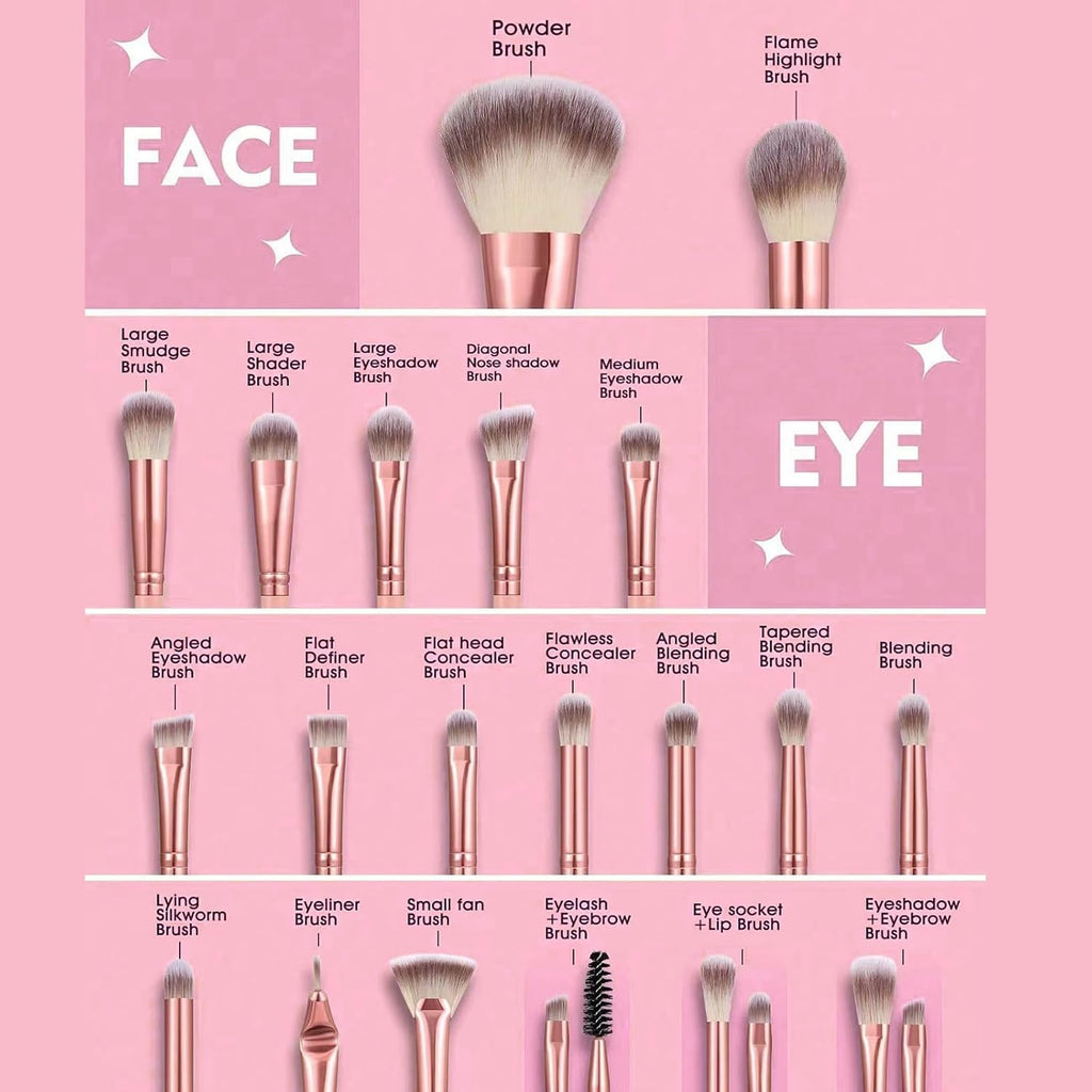 Juego de brochas de maquillaje, 42 piezas, juego de herramientas de...