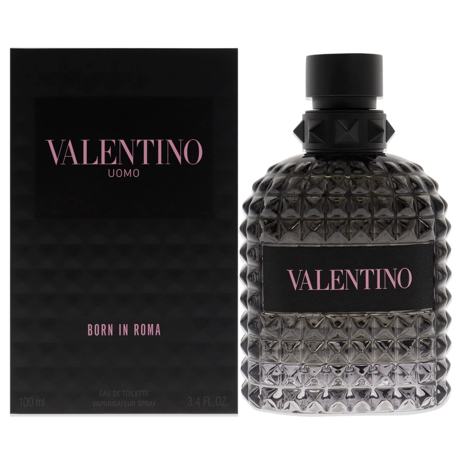 Valentino Uomo Born In Roma EDT espray para hombre de 3.4 onzas |