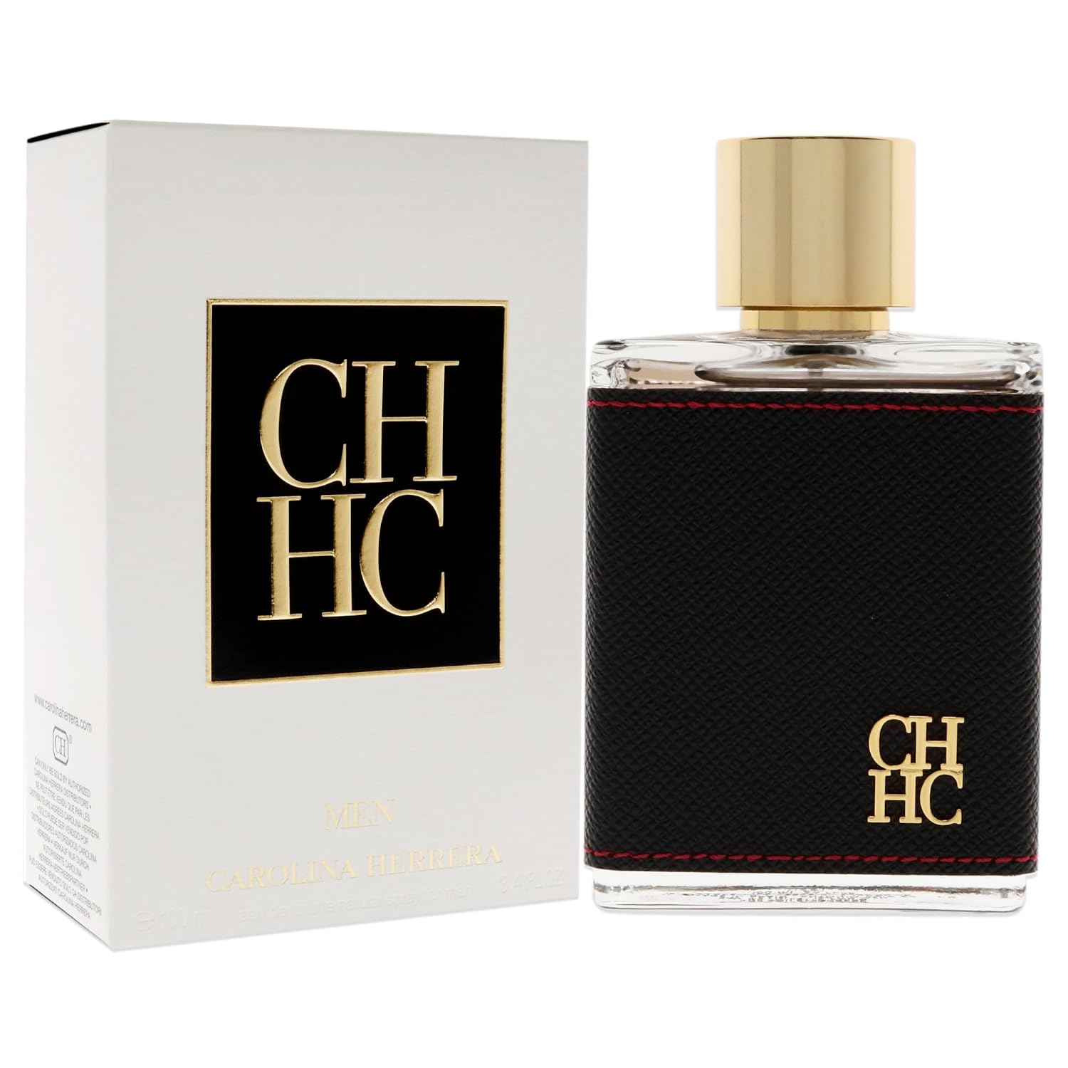 Carolina Herrera Fragancia Ch para hombre, aroma ámbar de madera co...