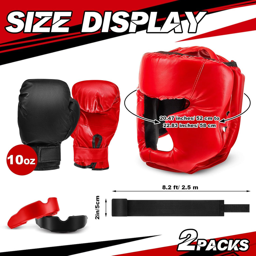 Kanayu Juego de 12 piezas de equipo de boxeo para niños principiant...