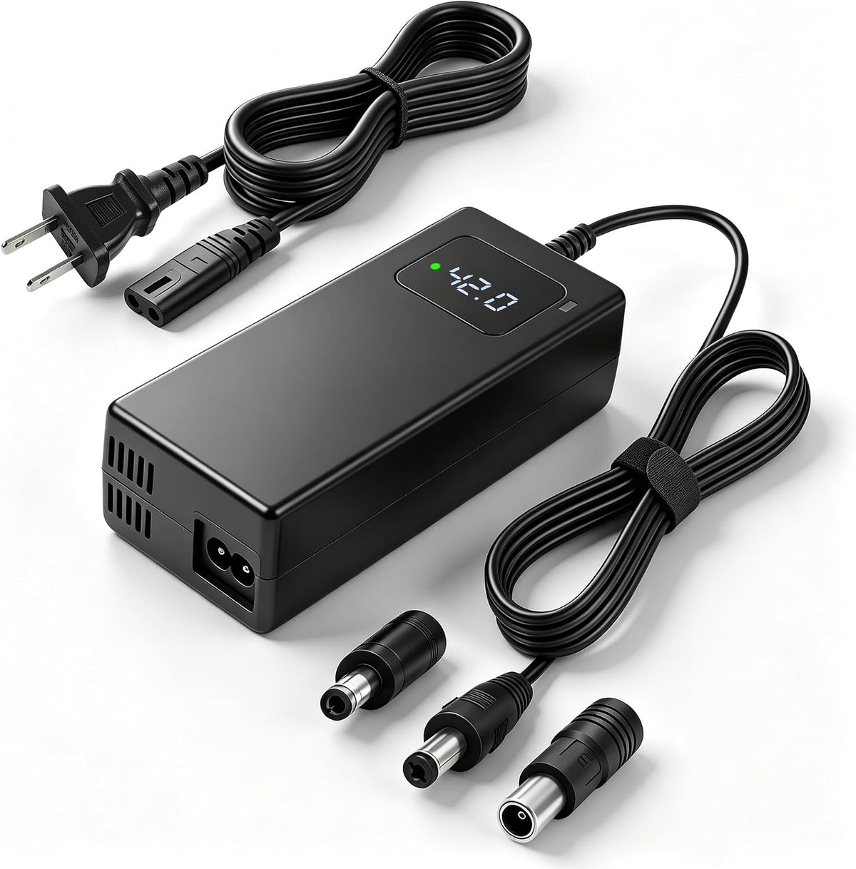 Cargador de batería de 42V 2A para baterías de litio 10S 36V | DC 5...