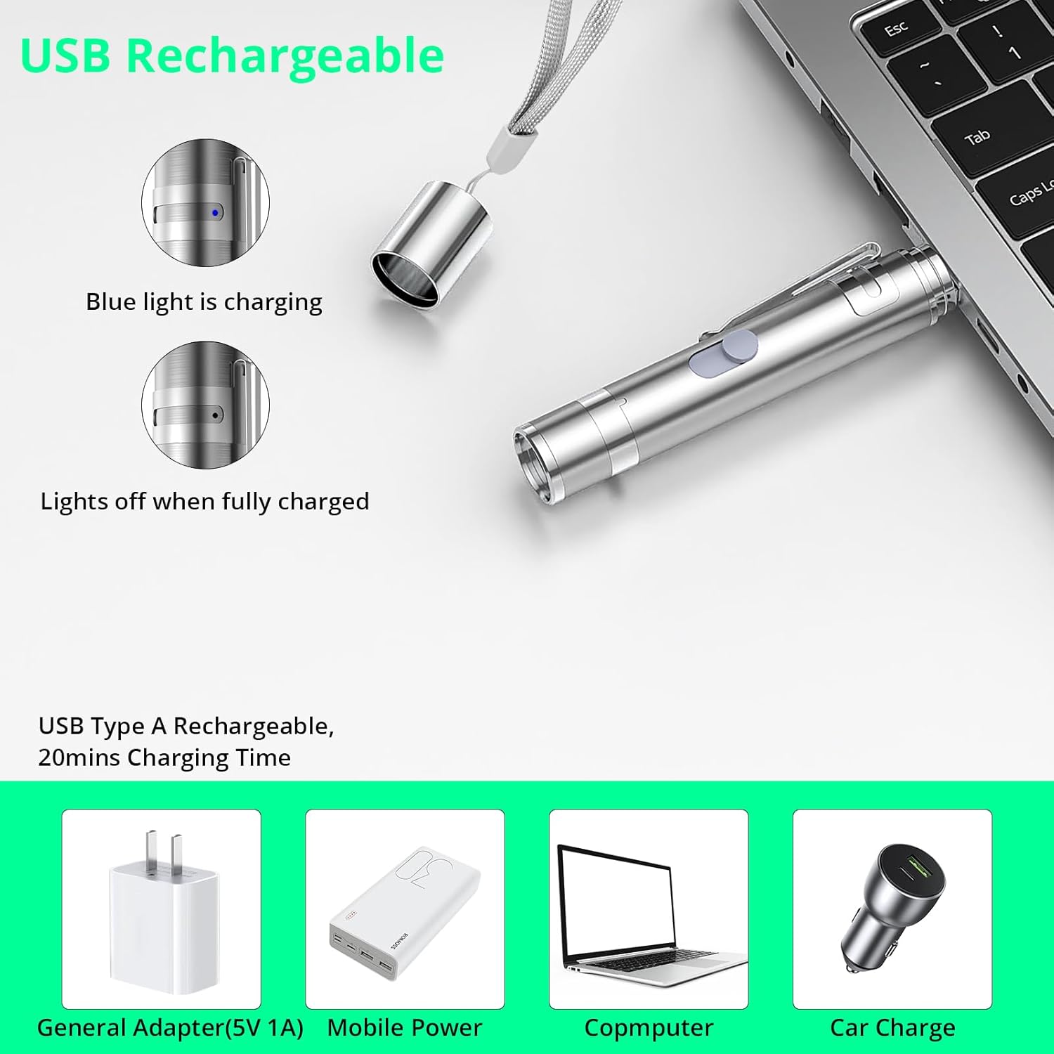 Juguete Waputne para Gatos de Interior, Juguetes Recargables USB pa...