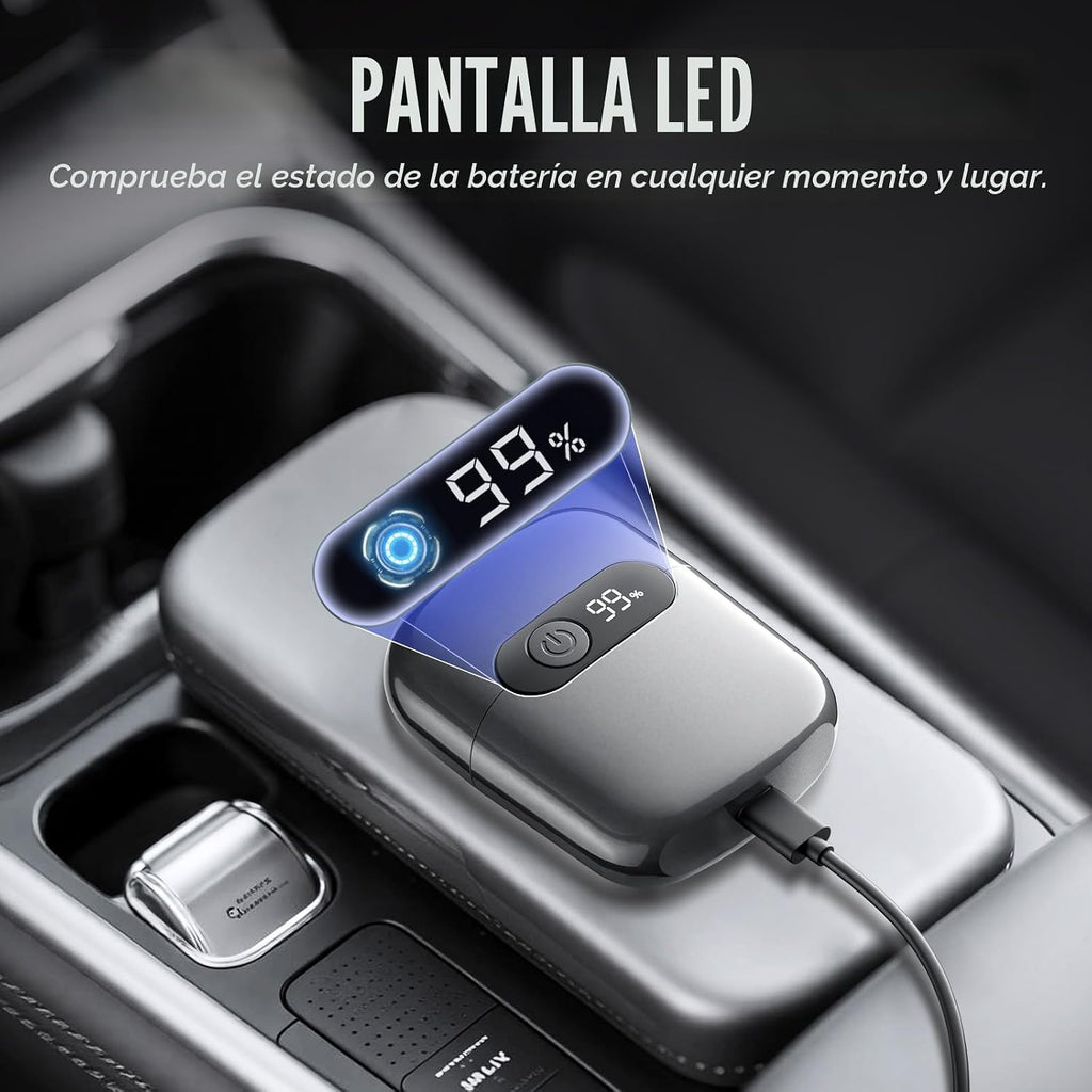 Afeitadora eléctrica de aluminio para hombres, cabezales de afeitad...