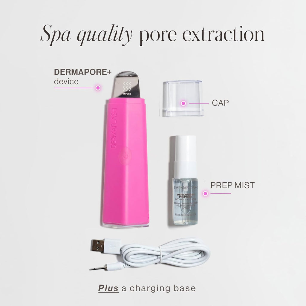 DERMAFLASH DERMAPORE+ Dispositivo de cuidado de la piel, extractor...