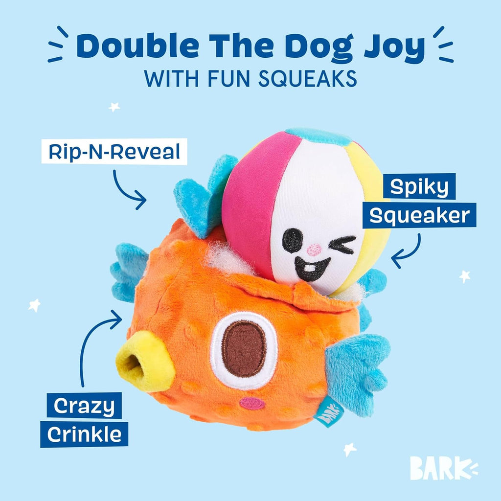 Barkbox Air Head Juguete para Perros \u2013 Juguete de Peluche Rip...