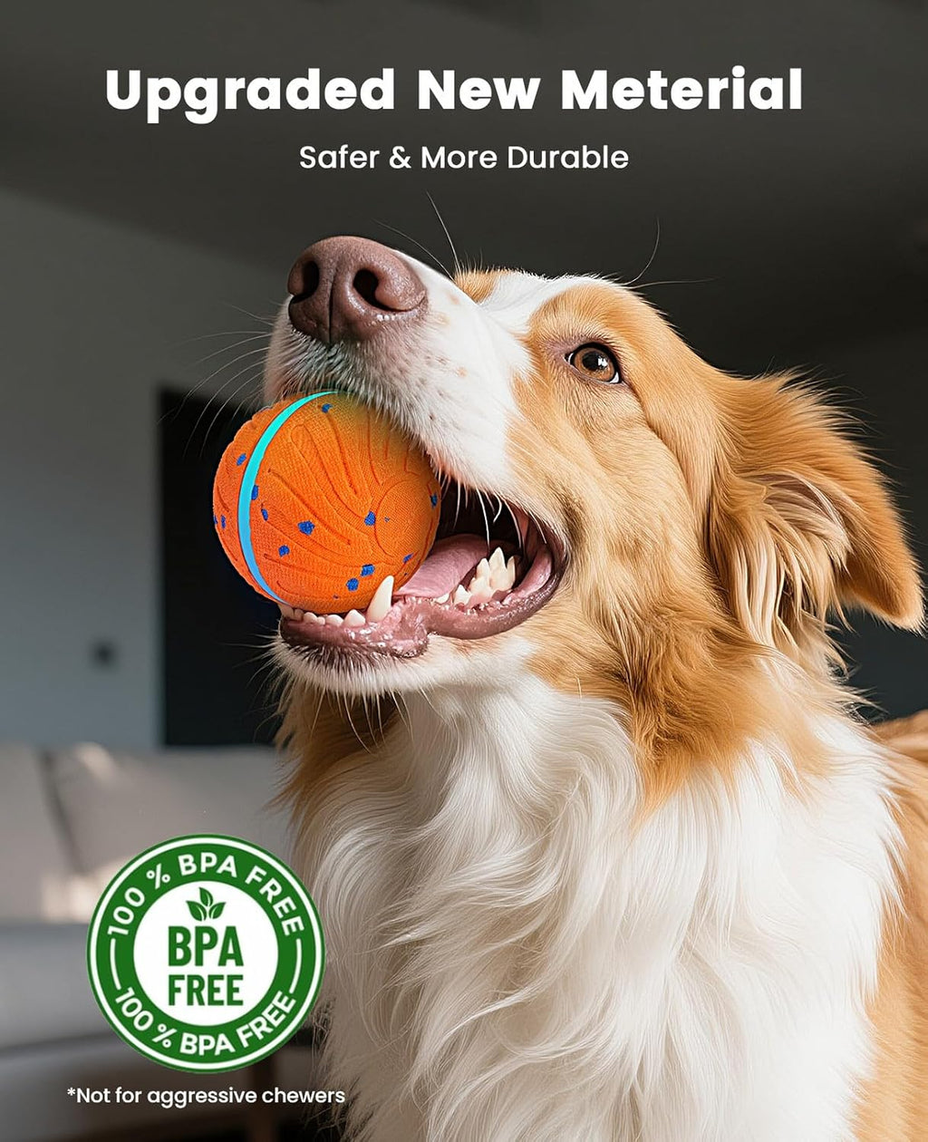 Xeuch Pelotas Interactivas Inteligentes para Perros, Pelota con Mov...