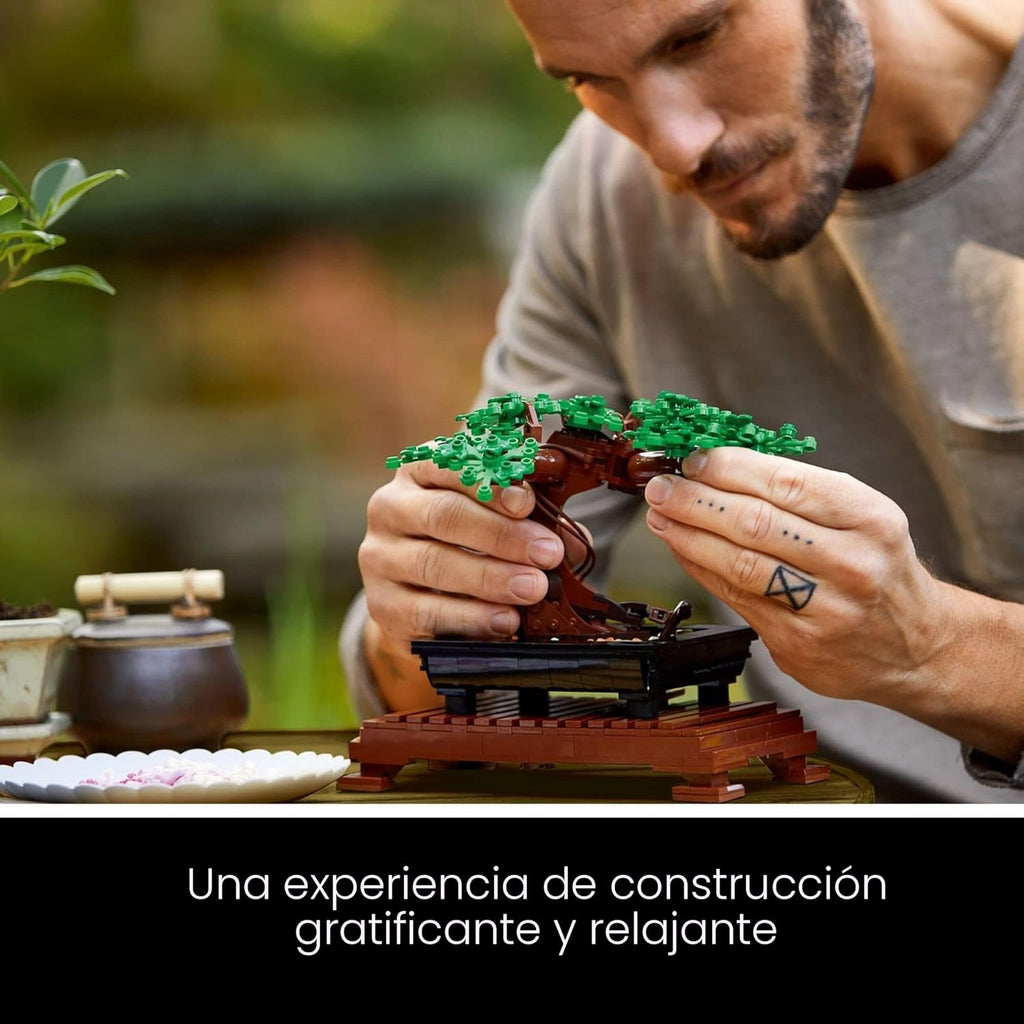 LEGO Botanicals Juego de Construcción de Árbol Bonsái - Plantas de...