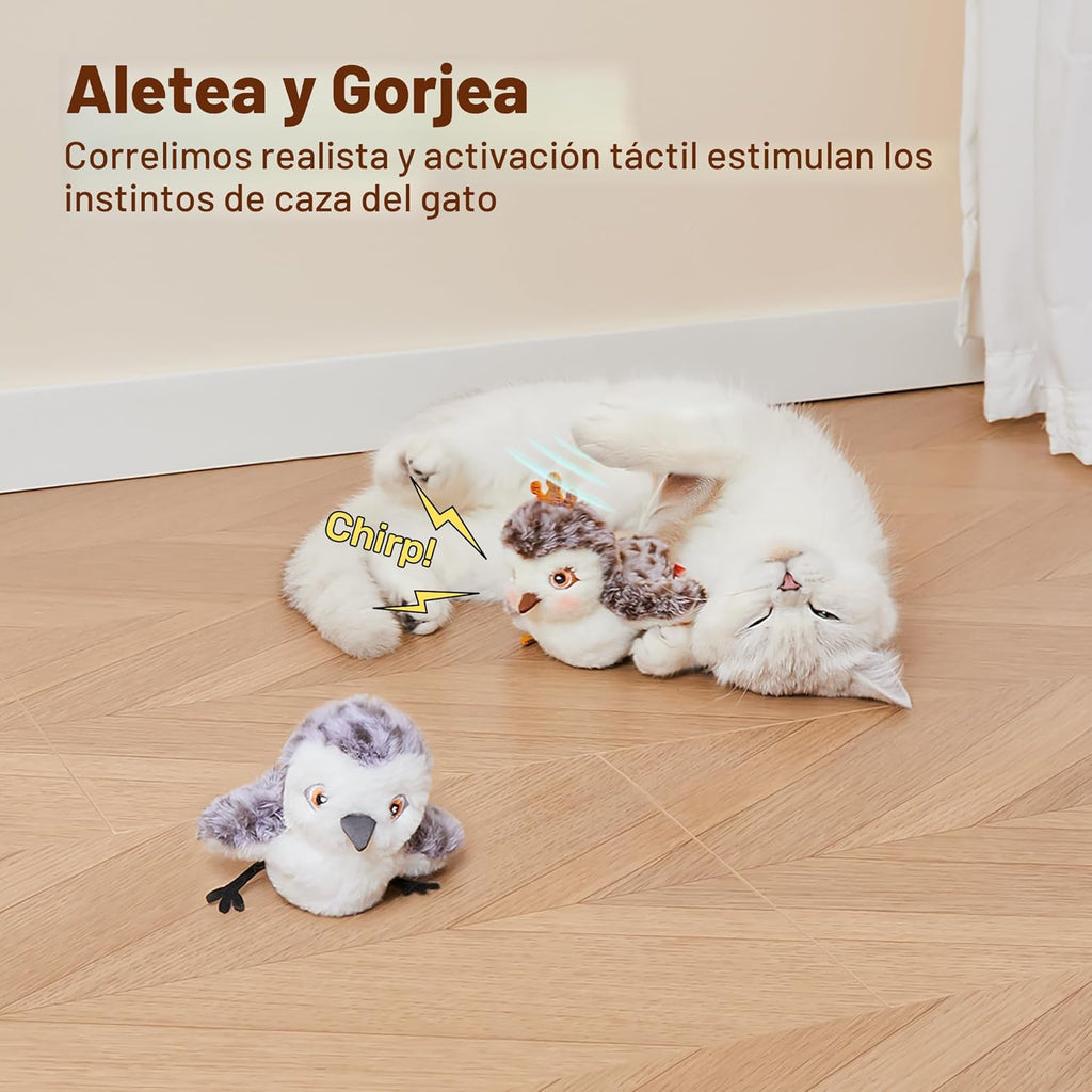 Potaroma Juguetes para Gatos 2 Piezas Pareja de Andarillas Aleteo,...