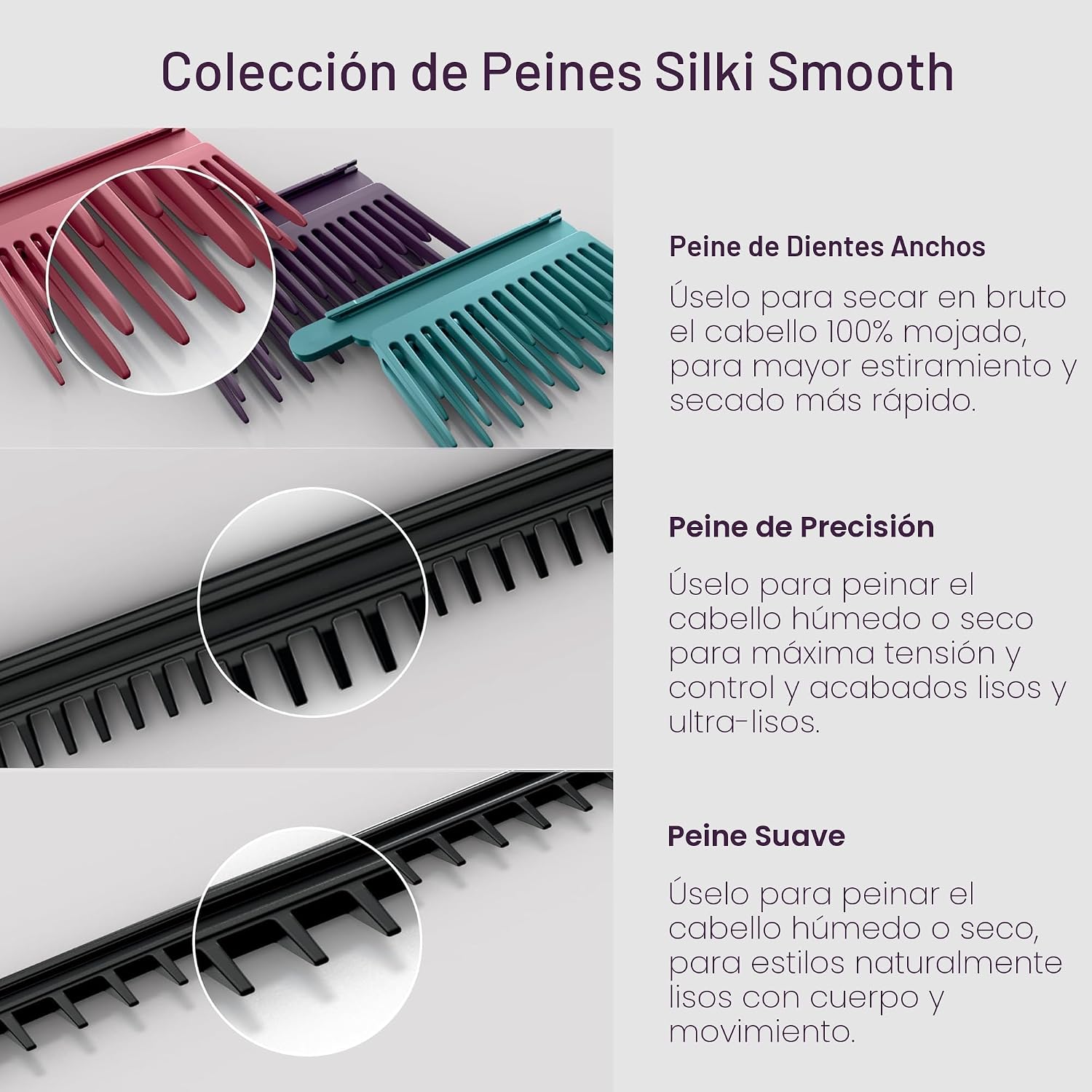 Shark SilkiPro™ recto | Plancha húmeda a seca + secador rápido | 3...