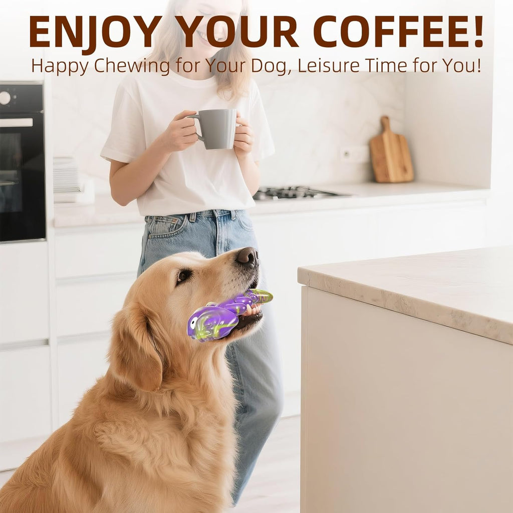 Reexsdfde Juguete masticable para perros, duradero e indestructible...